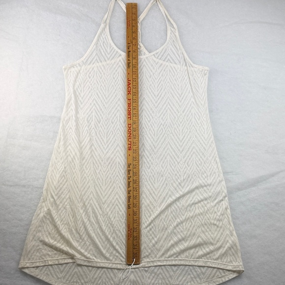 Balance Collection Cream Textured Racerback Tank - Picture 4 of 8